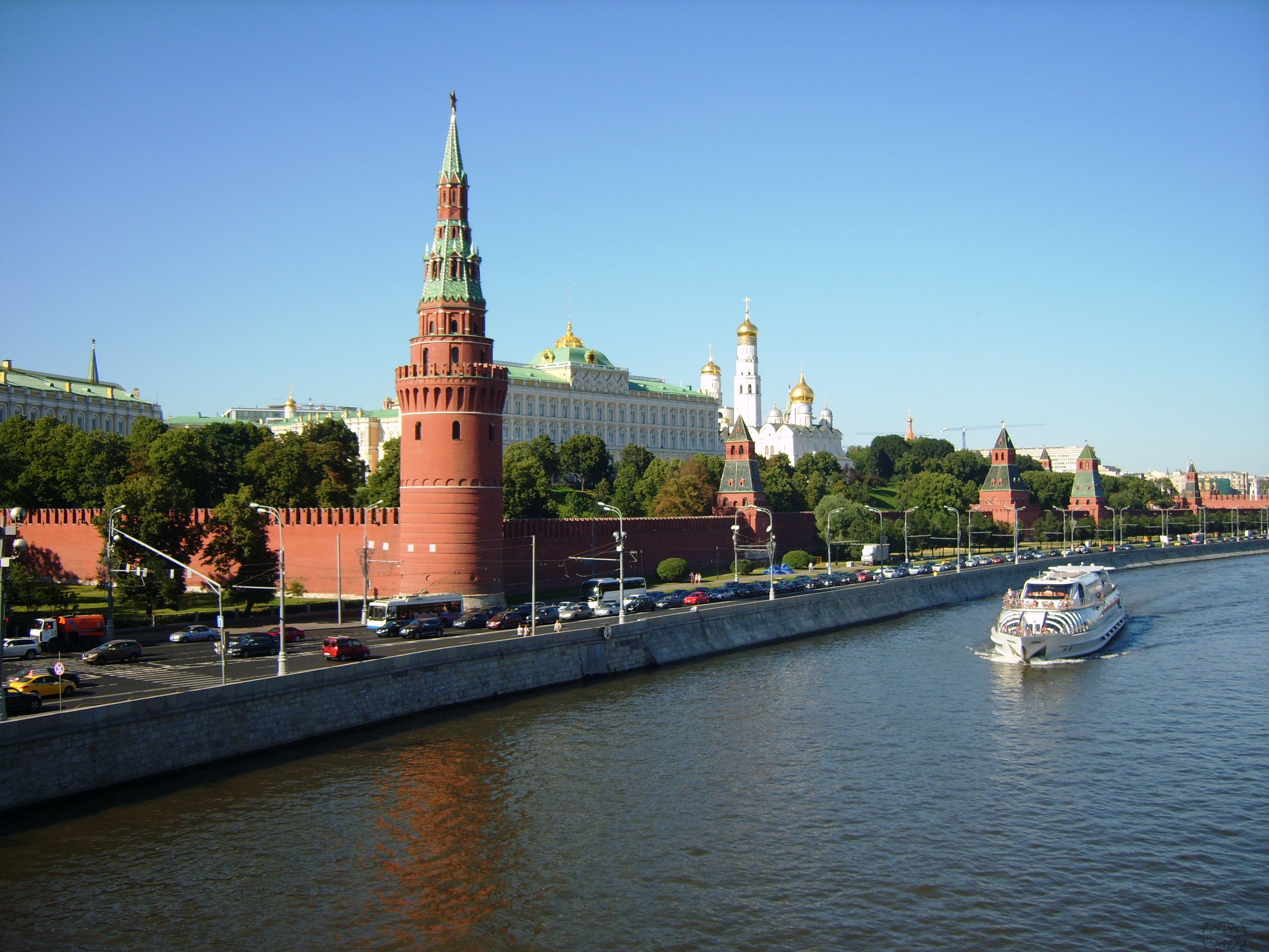 Москва. Вид на Кремль.