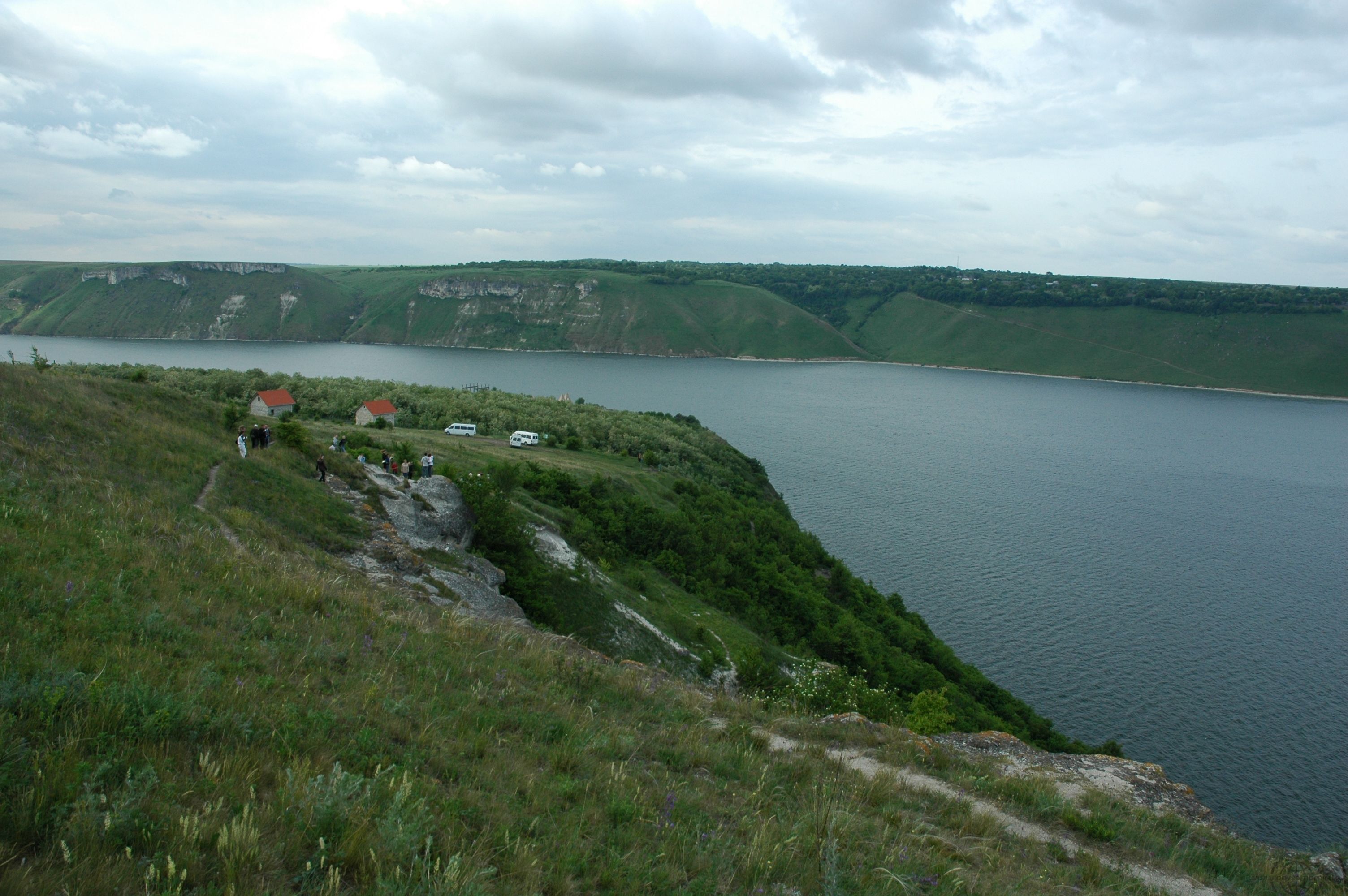 на берегу Днестра